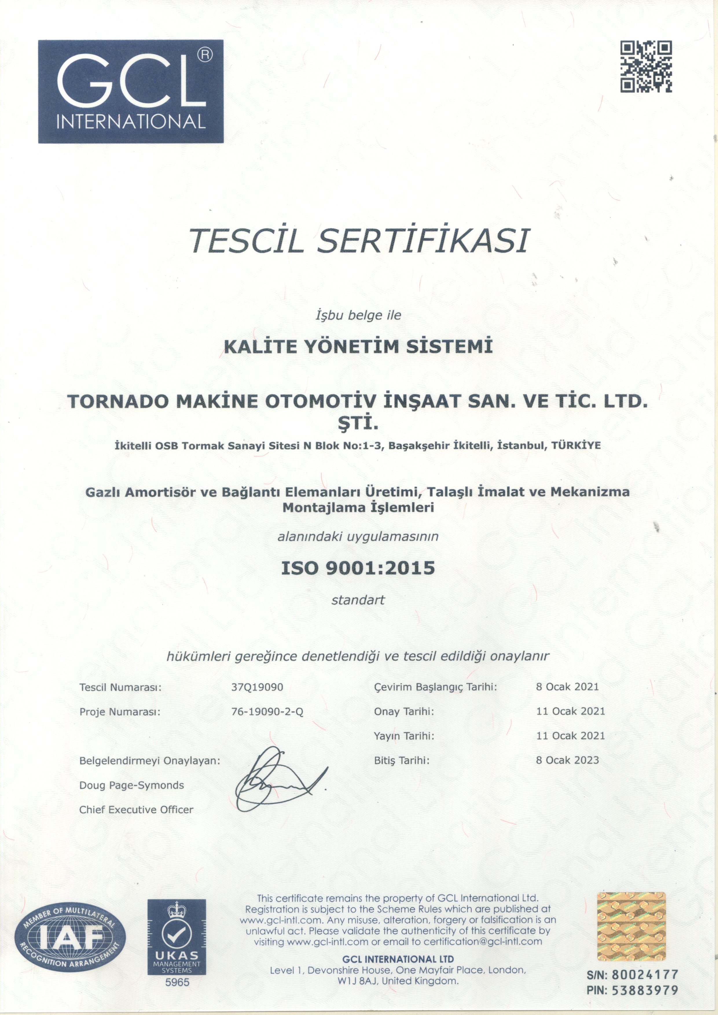 Certificate Image